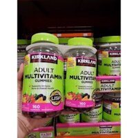 🍬🍬🍭🍭Kẹo dẻo Kirkland Signature Adult Multivitamin Gummies 160 viên