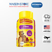 KẸO DẺO L'IL CRITTERS FIBER GUMMY BEARS HÌNH GẤU (90 viên) - Hàng Nhập USA Chính Hãng