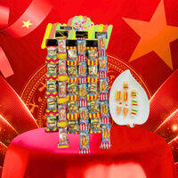 Kẹo dẻo Mini Gummy Risen cho bé ăn vặt Mix Đủ Vị (hotdog, hamburger, kem ốc quế, Sandwich)