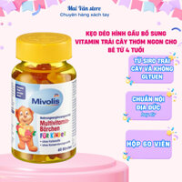 Kẹo dẻo mix trái cây Mivolis Đức bổ sung Vitamin tổng hợp 60 viên cho bé tăng cường sức đề kháng - Mai Vân store