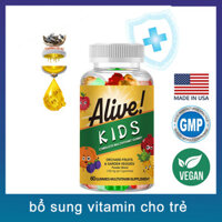 Kẹo dẻo Multivitamin Alive Kids chứa Vitamin C Hỗ trợ khả năng miễn phí dịch vụ Bổ sung hàng ngày cho sự phát triển