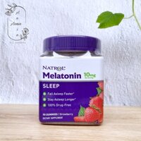 Kẹo dẻo Natrol Melatonin 10mg vị dâu