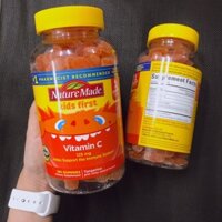 Kẹo dẻo Nature Made Kids First Vitamin C Gummies 180 viên của Mỹ