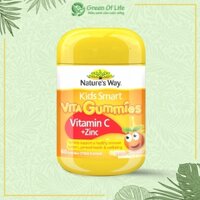 Kẹo Dẻo Nature's Way Kids Smart Vita Gummies Vitamin C + Zinc (Hộp 60 Viên)