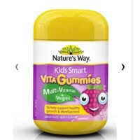 Kẹo dẻo Nature's Way-Kids Smart Vita Gummies Multi Vitamin & Vegies 60 viên