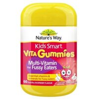 Kẹo dẻo Nature’s Way Vita Gummies Multi Vitamin for Fussy Eaters cho bé biếng ăn 60 viên Úc