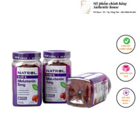 Kẹo Dẻo Ngủ Ngon Melatonin Natrol Sleep 10mg 90v