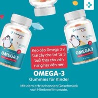 KẸO DẺO OMEGA-3 DÀNH CHO TRẺ EM FutuNatura KIDS ĐỨC, 60 Viên