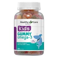 Kẹo dẻo Omega-3 Healthy Care Kids Gummy Omega-3 cho trẻ từ 2 tuổi, 250 viên