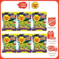 Kẹo Dẻo Phiên Bản Halloween Chupa Chups Scary Mix  Hương Vị Trái Cây COMBO 6 Gói 100G