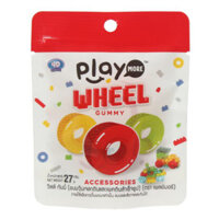 Kẹo dẻo Play More Wheel hình bánh xe 27g