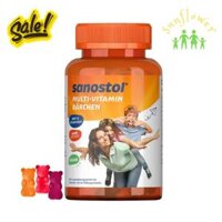 Kẹo dẻo Sanostol Multi-Vitamin Bärchen 60 viên của Đức