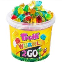 Kẹo dẻo sâu TROLLI dạng hũ 150g – Đức