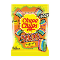 Kẹo dẻo Sour Bites Chupa Chups gói 56g (1 Gói)