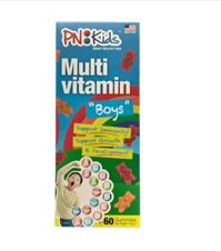 Kẹo dẻo tăng đề kháng PN Kids Multivitamin Minerals for Boys Santa Cruz (Lọ/60v)
