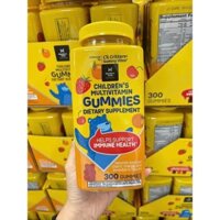 KẸO DẺO TỔNG HỢP VITAMIN VỊ TRÁI CÂY MEMBER'S MARK CHILDREN'S MULTIVITAMIN GUMMIES ASSORTED FRUIT FLAVORS (300 VIÊN)