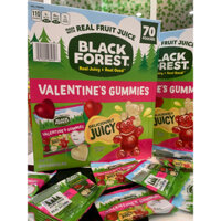 Kẹo dẻo trái cây hình gấu Black Forest Organic Gummy Bears của Mỹ - 65 gói