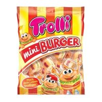 Kẹo Dẻo Trái Cây Hình Hamburger, Mini Burger Gummy, 10 Gói (170g) - TROLLI