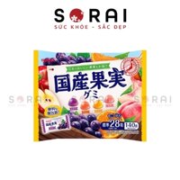 Kẹo dẻo trái cây Kabaya Nhật Bản 140g