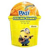 Kẹo dẻo trái cây lột vỏ PATI vị xoài