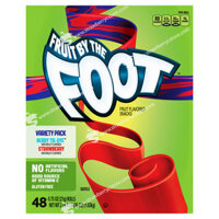 Kẹo Dẻo Trái Cây Nhiều Loại Cuộn Fruit by the Foot Variety Pack, Hộp 1.02 Kg (36 Oz.) 2 Lb. 4 Oz., 48 Cuộn