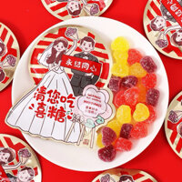 Kẹo Dẻo Trái Cây Song Hỷ Mẫu Mới = 26 Bịch