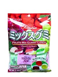 Kẹo Dẻo Trái Cây Tổng Hợp Kasugai 102G