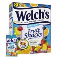 Kẹo Dẻo Trái Cây Welch’S Fruit Snack MỸ (Hộp 80 Gói – 2Kg)