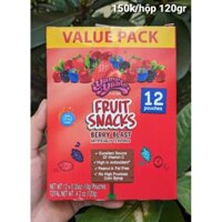 Kẹo dẻo trái cây Yumy Yumy by Bebeto Fruit Snacks