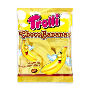 Kẹo dẻo Trolli Choco Bananas 150g