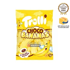 Kẹo dẻo Trolli Choco Bananas 150g