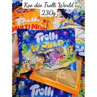 KẸO DẺO TROLLI GUMMI WORLD 230g