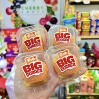 Kẹo Dẻo Trolli Hamburger XXL Đức 50g (Lẻ)