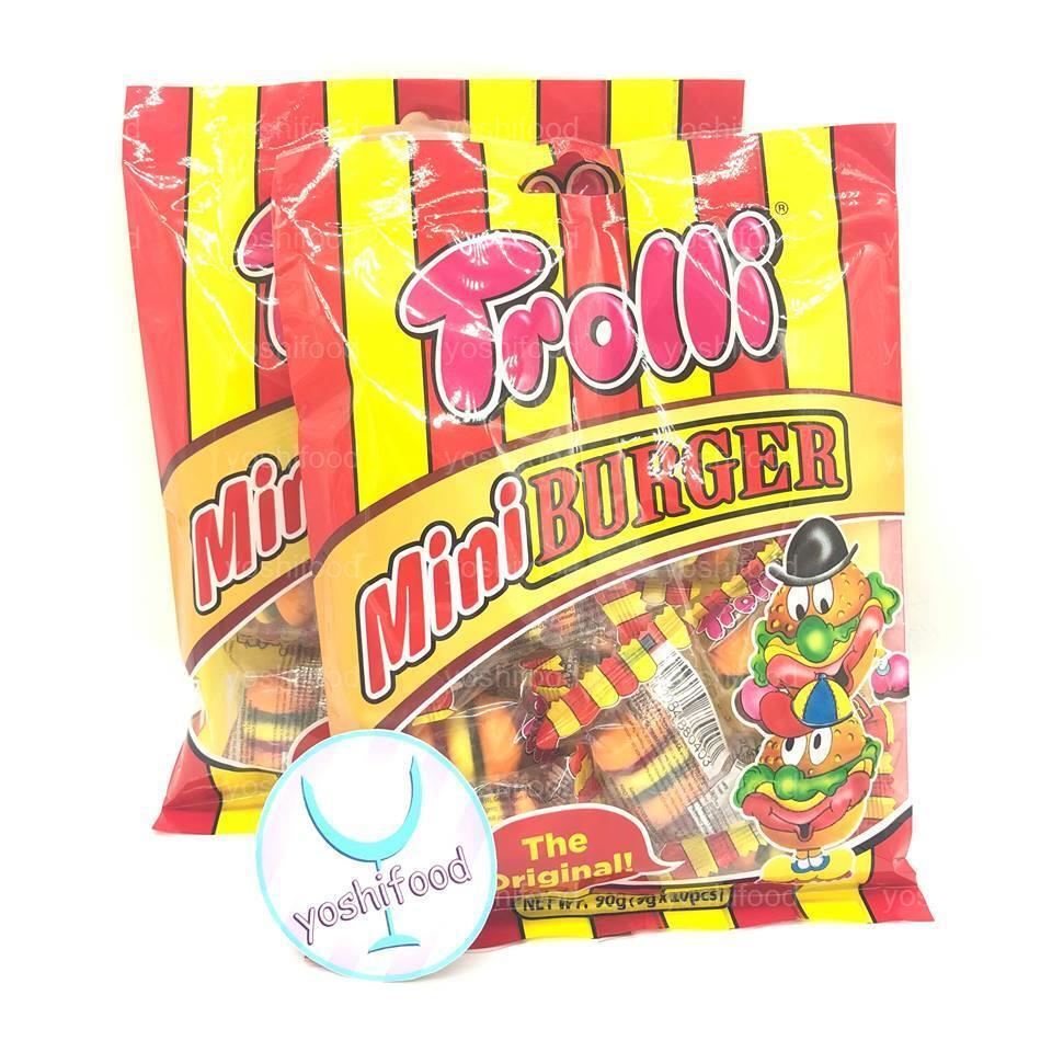 Kẹo dẻo Trolli mini burger 90g