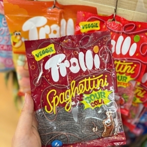 Kẹo dẻo Trolli Spaghettini Sour 100g - dâu