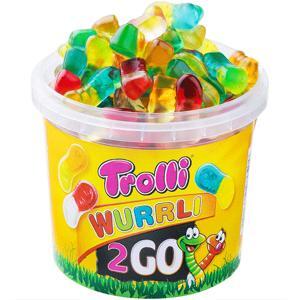 Kẹo Dẻo Trolli Wurrli 2GO 150g