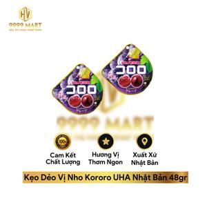 Kẹo dẻo UHA Kororo 48g
