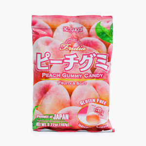 Kẹo dẻo vị đào Kasugai 107g