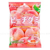 Kẹo Dẻo Vị Đào Kasugai Gói 107g