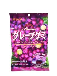 Kẹo Dẻo Vị Nho Đỏ Kasugai 107G