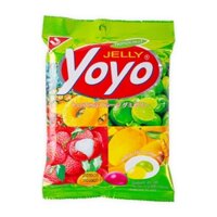 Kẹo dẻo vị trái cây nhiệt đới Yoyo gói 80g (1 Gói)