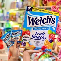 Kẹo Dẻo Vị Trái Cây Welch’s Mixed Fruit Mỹ Thùng 90 Gói