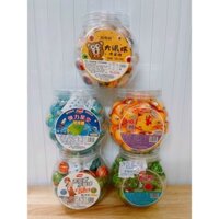 kẹo dẻo viên jelly hình quả địa cầu /quả banh /con mắt /quả dưa hấu/trái đào