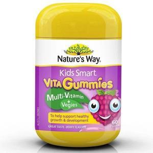 Kẹo dẻo Vita Gummies bổ sung Multi-Vitamin + Rau quả - 60 viên