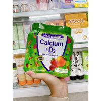 Kẹo dẻo Vitafusion Calcium + D3 Gummy Vitamins 500mg