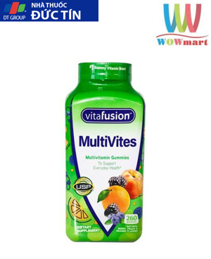 Kẹo dẻo Vitafusion MultiVites Gummy Vitamins - 260 viên