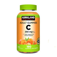 Kẹo dẻo vitamin C người lớn Kirkland Adult Gummies C 250mg 180 viên (09/25)