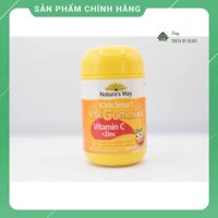 Kẹo dẻo Vitamin C Và Kẽm Nature way Cho Bé, 60 viên.