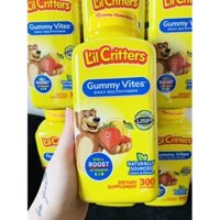 KẸO DẺO VITAMIN GẤU 300 VIÊN MỸ - USA ♥️ L'il Lil Critters Gummy Vites 300 Gummy Bears Complete  Multivitamins