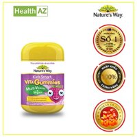 Kẹo dẻo vitamin Gummies bổ sung chất dinh dưỡng tổng hợp từ rau củ cho BÉ - Nature's Way Kids Smart - TH Úc được nhập ch